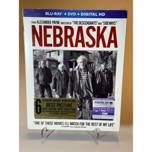 Nebraska Blu-ray/DVD- W/slipcover.‎ Bruce Dern Will Forte Bob Odenkirk